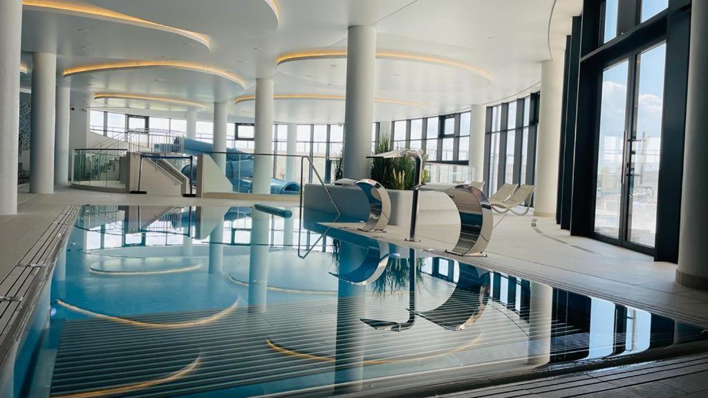 Polanki Aqua Apartamenty Nielimitowany Dostep Do Basenow Parking Free Kołobrzeg Esterno foto