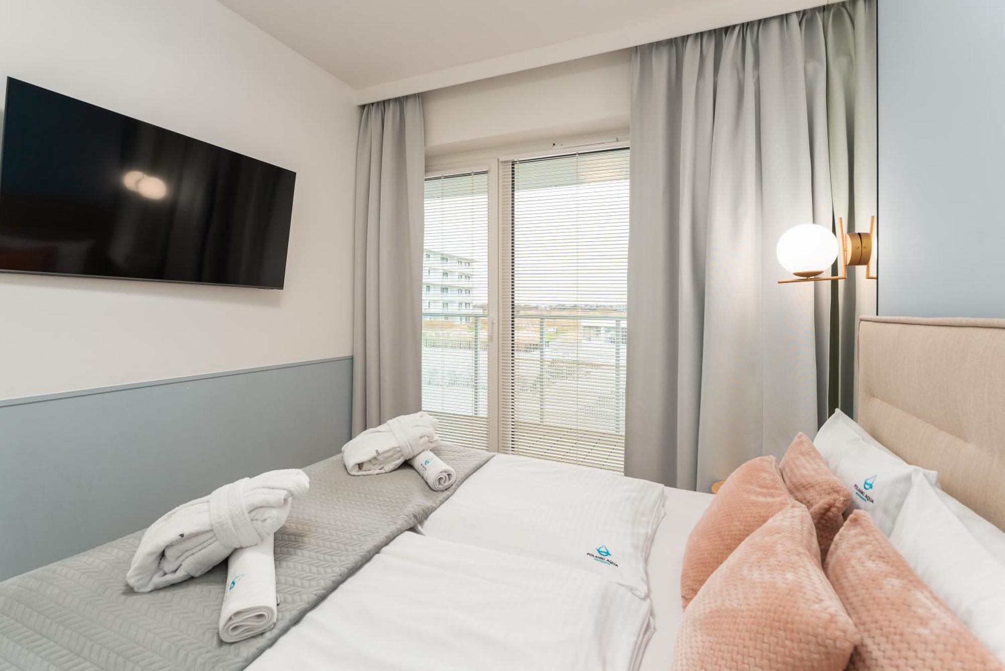 Polanki Aqua Apartamenty Nielimitowany Dostep Do Basenow Parking Free Kołobrzeg Esterno foto